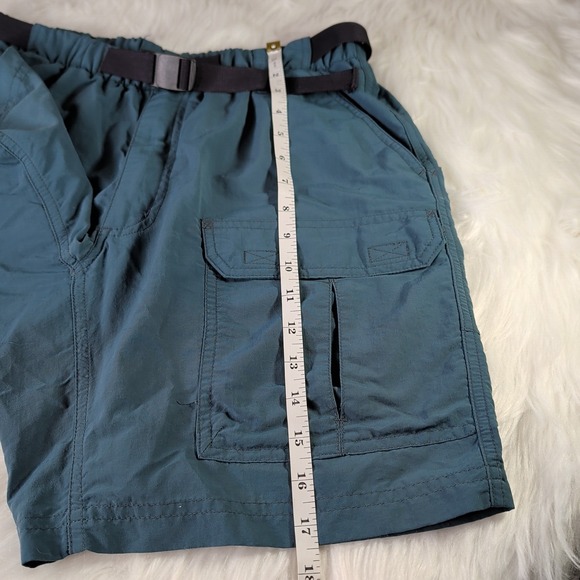 Mens Med Royal Robbins Blue Belted Outdoorhiking Outdoors Nylon Cargo Shorts - Picture 7 of 7